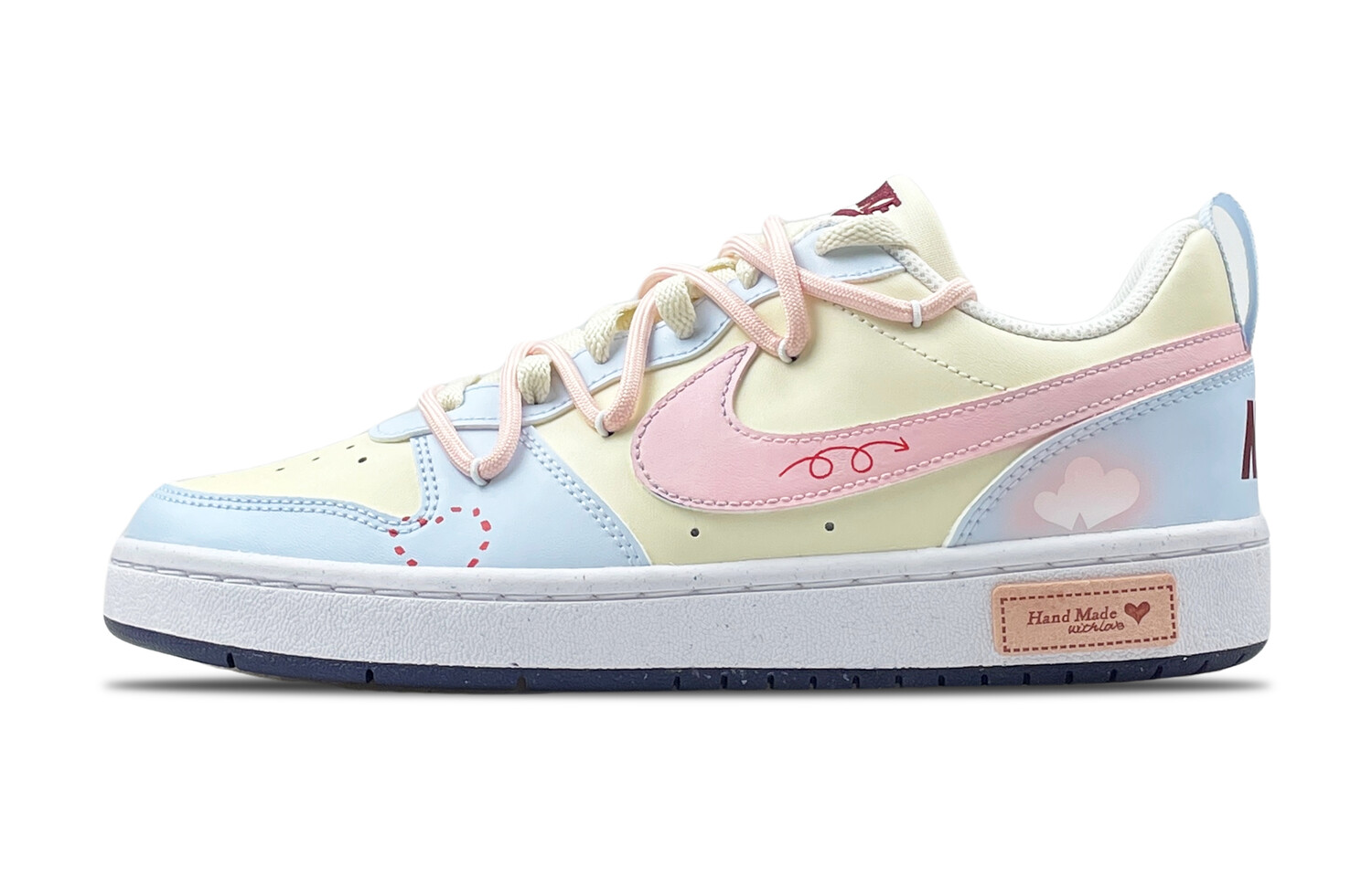 Кроссовки Nike Court Borough Skateboarding Shoes Women's Low-top Yellow Pink, синий
Кроссовки Nike Court Borough Skateboarding Shoes Women's Low-top Yellow Pink, синий
