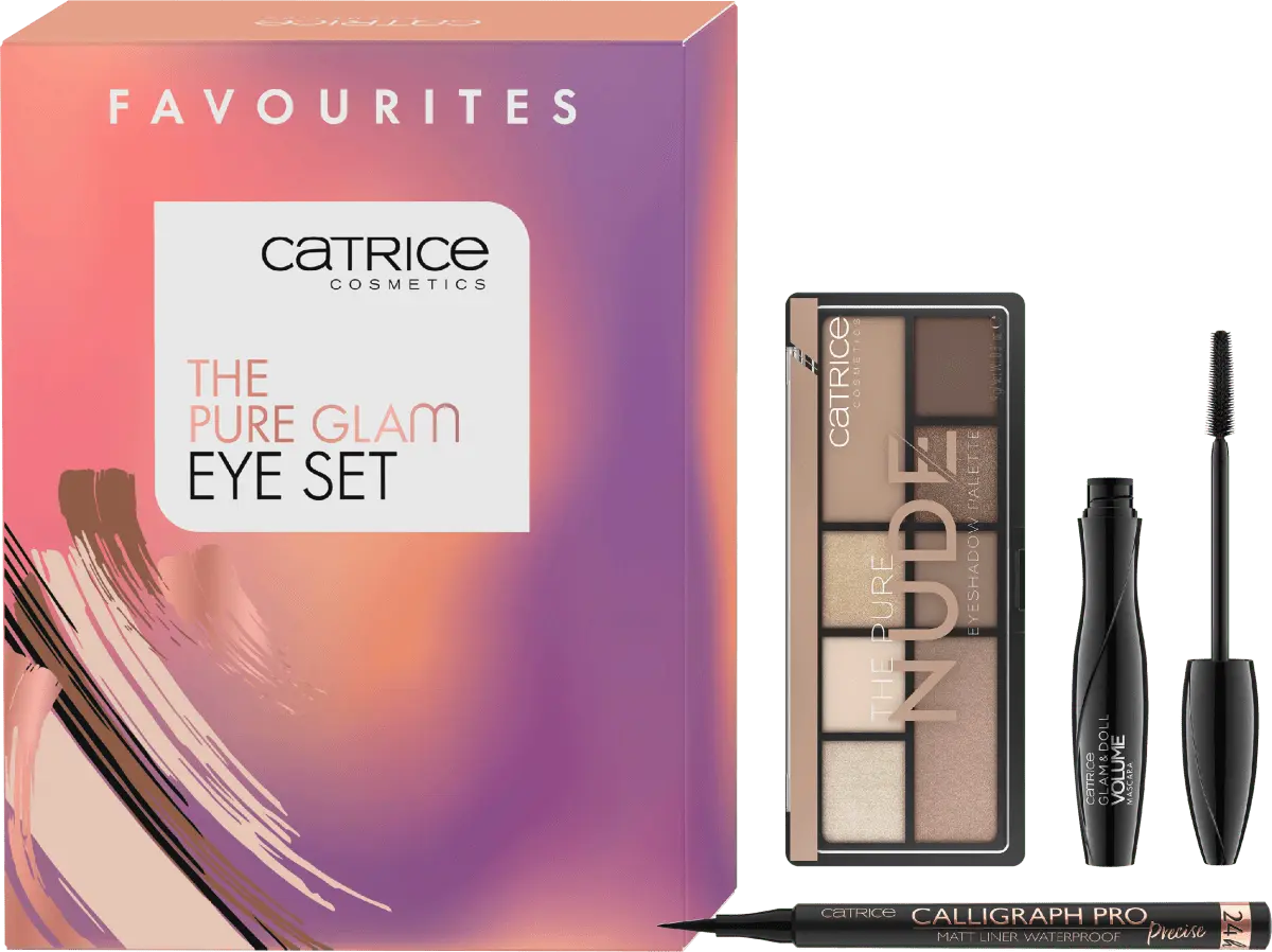 Подарочный набор The Pure Glam Eye 3 шт. 1 шт. Catrice
Подарочный набор The Pure Glam Eye 3 шт. 1 шт. Catrice