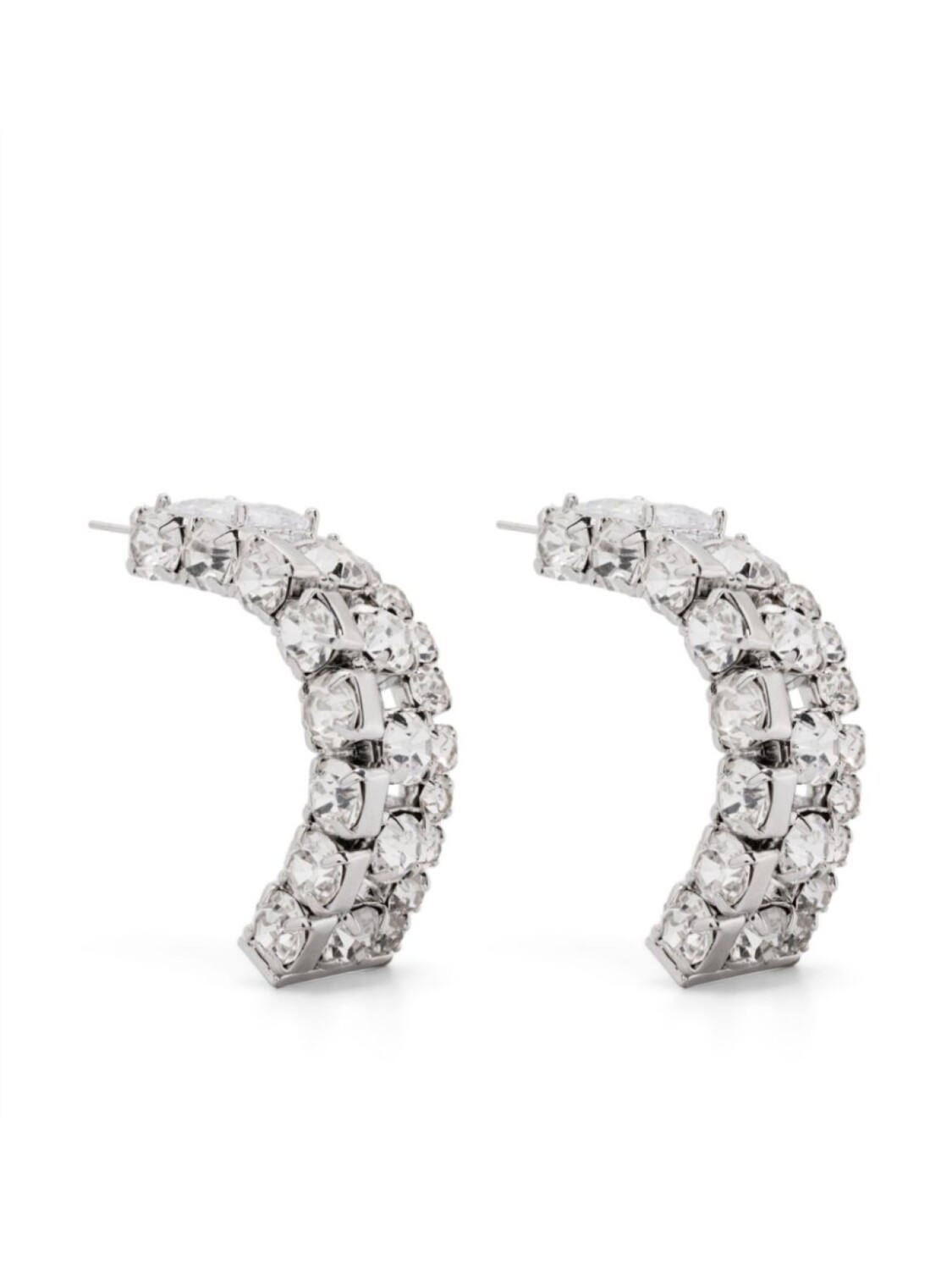 Серьги Patrizia Pepe, украшенные кристаллами, серебряный
Серьги Patrizia Pepe, украшенные кристаллами, серебряный