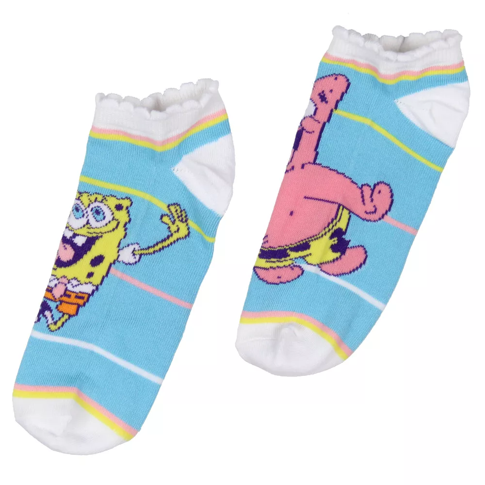 Женские носки Nickelodeon SpongeBob SquarePants High Five, 1 пара, разноцветные, для неявки
Женские носки Nickelodeon SpongeBob SquarePants High Five, 1 пара, разноцветные, для неявки