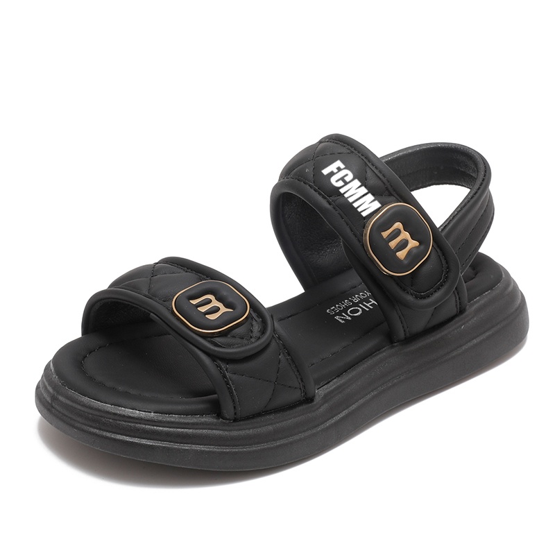 Детские сандалии с нескользящей подошвой и антискользящим покрытием FCMM, черный
Детские сандалии с нескользящей подошвой и антискользящим покрытием FCMM, черный