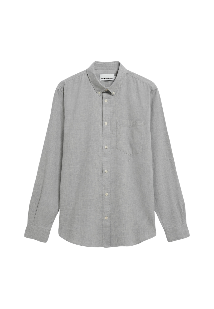 Рубашка на пуговицах Comfort fit ARMEDANGELS Araamo, серый
Рубашка на пуговицах Comfort fit ARMEDANGELS Araamo, серый