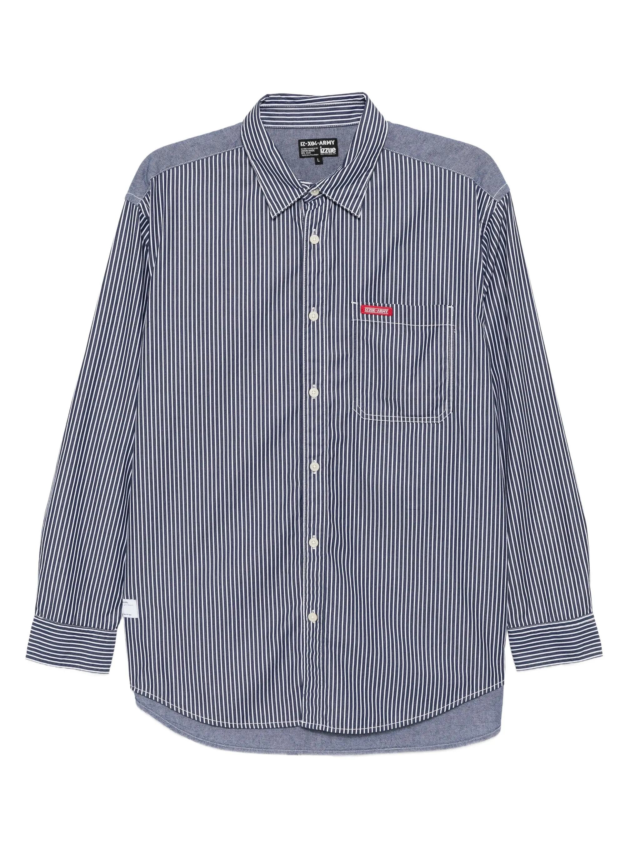 Рубашка с нашивкой-логотипом Izzue, синий
Рубашка с нашивкой-логотипом Izzue, синий