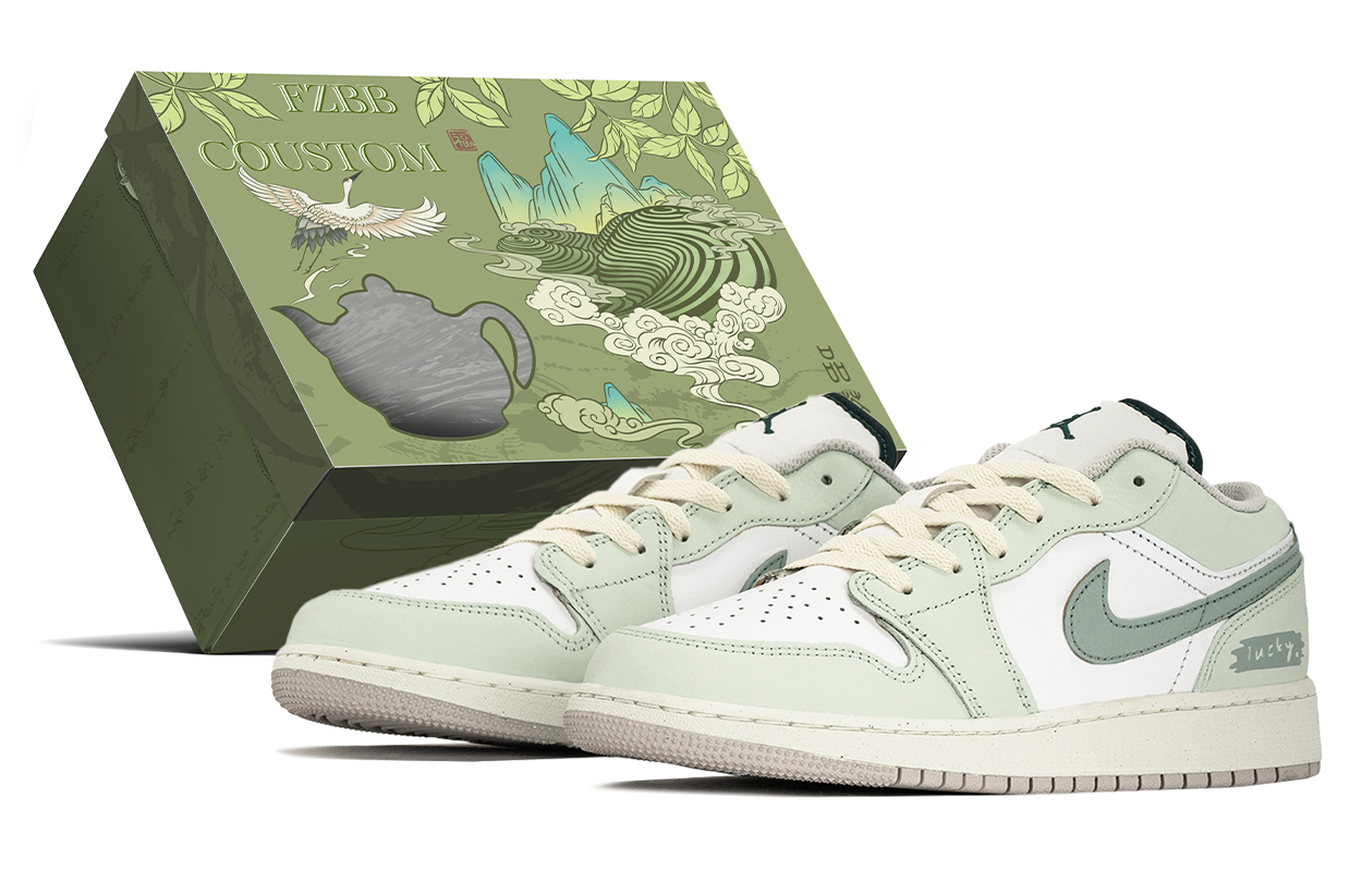 Jordan Air 1 Low SE Anti Slip Wear Resistant низкие детские баскетбольные кроссовки Green White для подростков
Jordan Air 1 Low SE Anti Slip Wear Resistant низкие детские баскетбольные кроссовки Green White для подростков