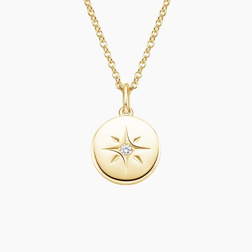 Бриллиантовая подвеска «Северная звезда» Brilliant Earth
Бриллиантовая подвеска «Северная звезда» Brilliant Earth