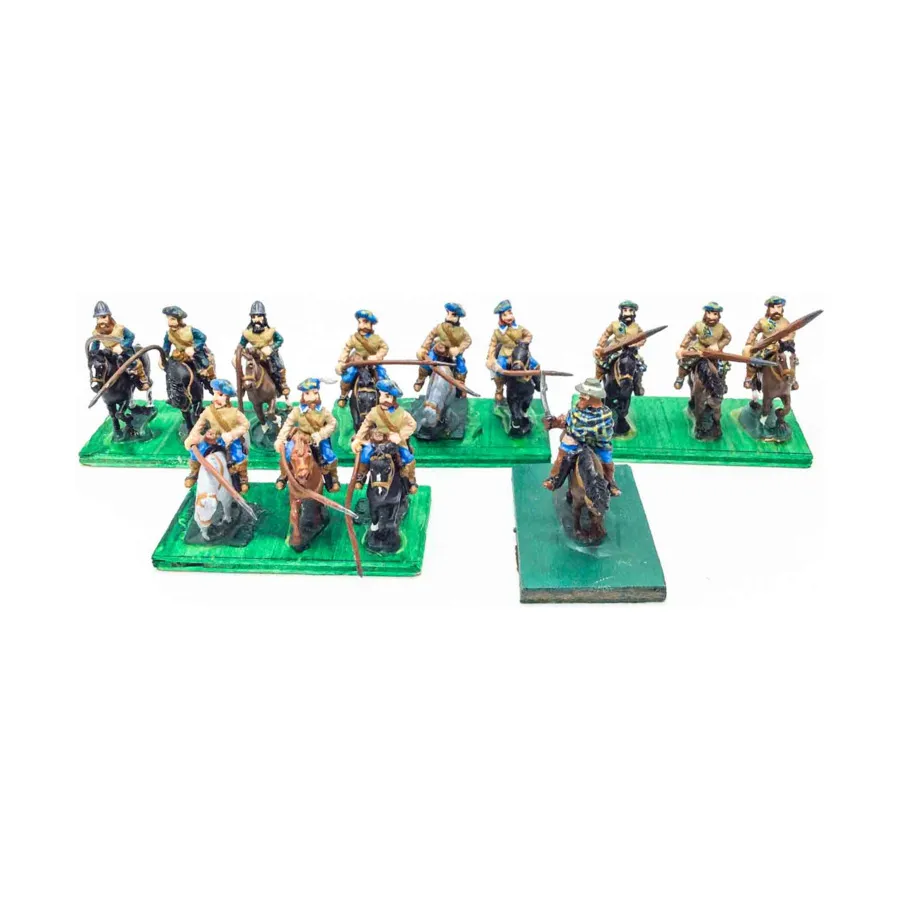 Коллекция шотландской кавалерии роялистов времен Гражданской войны в Англии № 1, Miscellaneous Historical Miniatures - Loose Miniatures (28mm) (Unidentifiable Manufacturer)
Коллекция шотландской кавалерии роялистов времен Гражданской войны в Англии № 1, Miscellaneous Historical Miniatures - Loose Miniatures (28mm) (Unidentifiable Manufacturer)