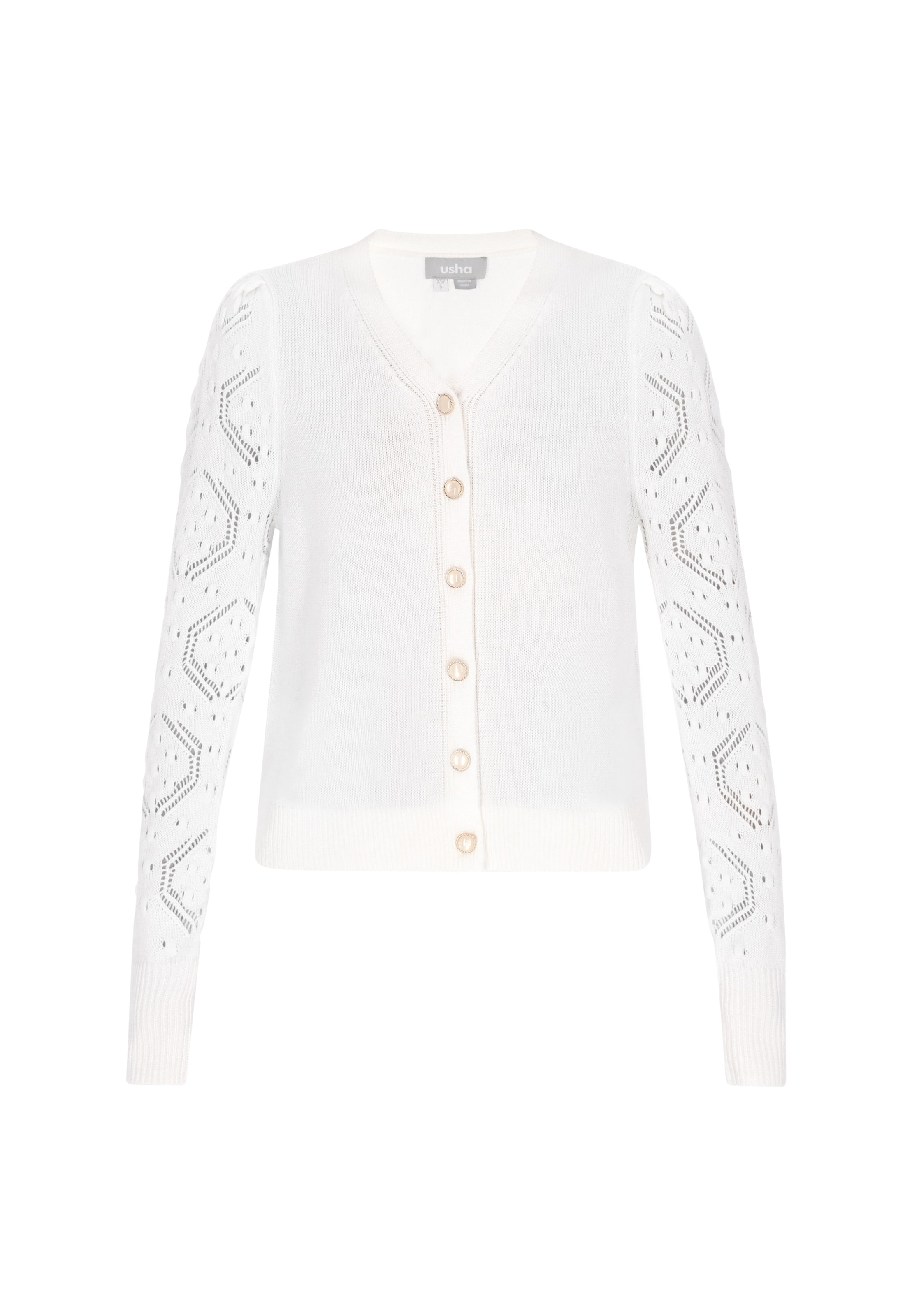 Usha Кардиган из трикотажа в цвете off white
Usha Кардиган из трикотажа в цвете off white