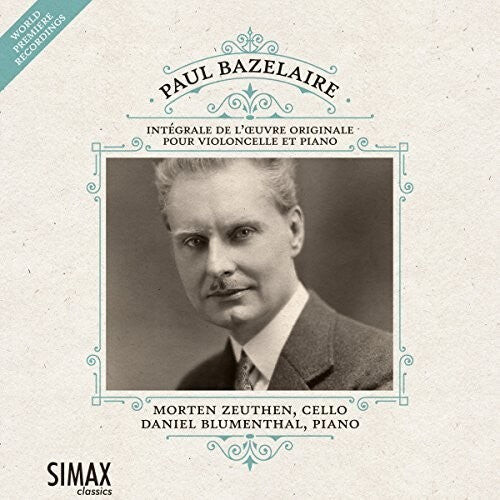 CD диск Bazelaire, P. / Zeuthen, Morten / Blumenthal, Daniel: Paul Bazelaire: Complete Works For Cello & Piano
CD диск Bazelaire, P. / Zeuthen, Morten / Blumenthal, Daniel: Paul Bazelaire: Complete Works For Cello & Piano