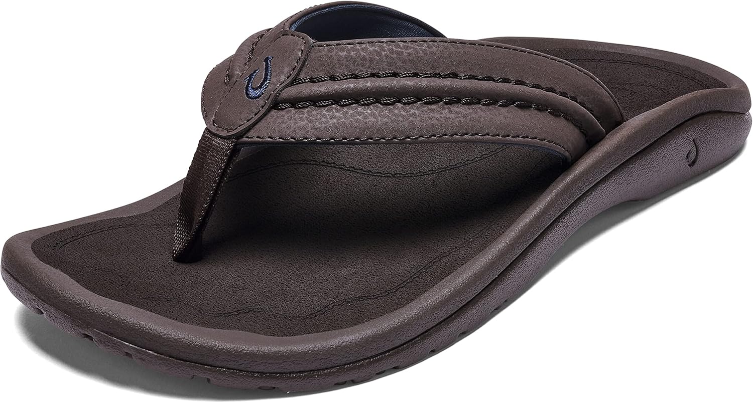 Мужские пляжные сандалии OLUKAI Hokua, быстросохнущие шлепанцы, водоотталкивающие с резиновой подошвой с хорошим сцеплением на мокрой поверхности, стелька из прессованного материала и мягкая комфортная посадка
Мужские пляжные сандалии OLUKAI Hokua, быстросохнущие шлепанцы, водоотталкивающие с резиновой подошвой с хорошим сцеплением на мокрой поверхности, стелька из прессованного материала и мягкая комфортная посадка