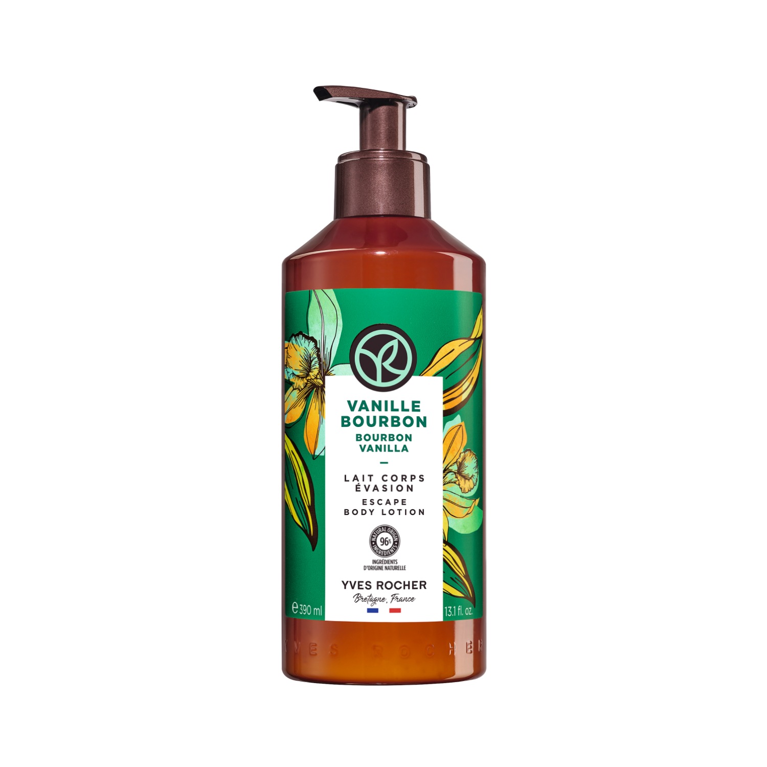 Лосьон для тела bourbon-vanille Yves Rocher, объем 390 мл
Лосьон для тела bourbon-vanille Yves Rocher, объем 390 мл