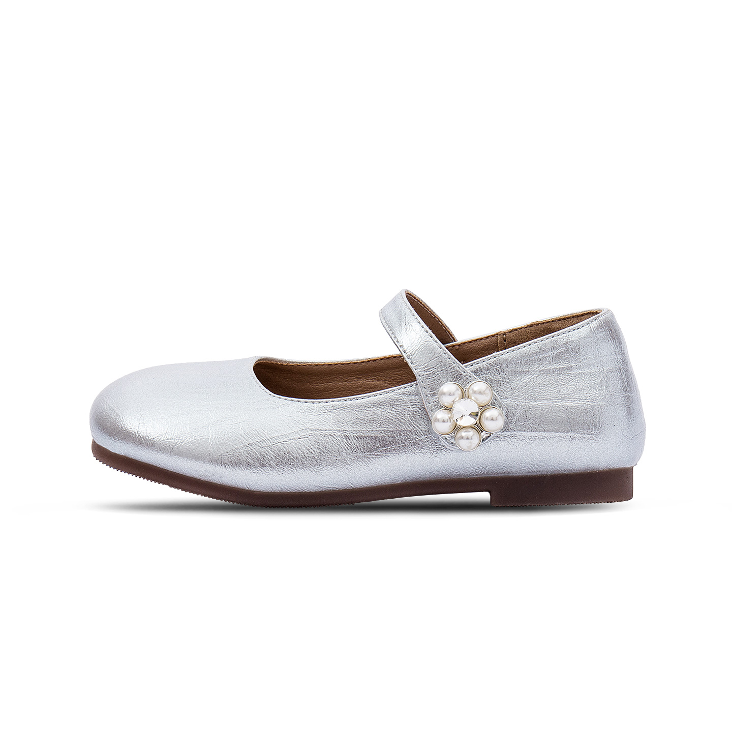 Дышащие и нескользящие низкие детские кожаные туфли ASK, серебряный
Дышащие и нескользящие низкие детские кожаные туфли ASK, серебряный