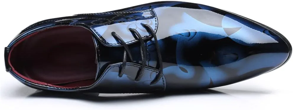 Мужские лаковые классические туфли LLTMALL на шнуровке с острым носком, синий
Мужские лаковые классические туфли LLTMALL на шнуровке с острым носком, синий