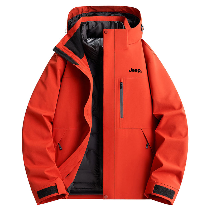 Jeep Куртка из коллекции Leisure Unisex, Rosefinch Red (90 Fill Power White Duck Down Liner+Shell Clothing Sets)
Jeep Куртка из коллекции Leisure Unisex, Rosefinch Red (90 Fill Power White Duck Down Liner+Shell Clothing Sets)