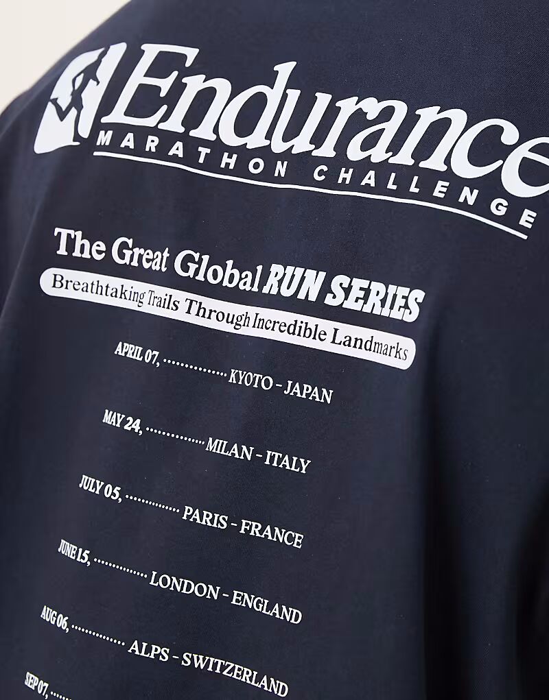 Футболка свободного кроя ASOS DESIGN со спортивной графикой темно-синего цвета
Футболка свободного кроя ASOS DESIGN со спортивной графикой темно-синего цвета