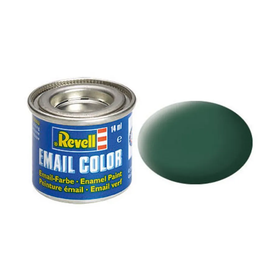 Темно-зеленый матовый, Paints - Email Color (Revell)
Темно-зеленый матовый, Paints - Email Color (Revell)
