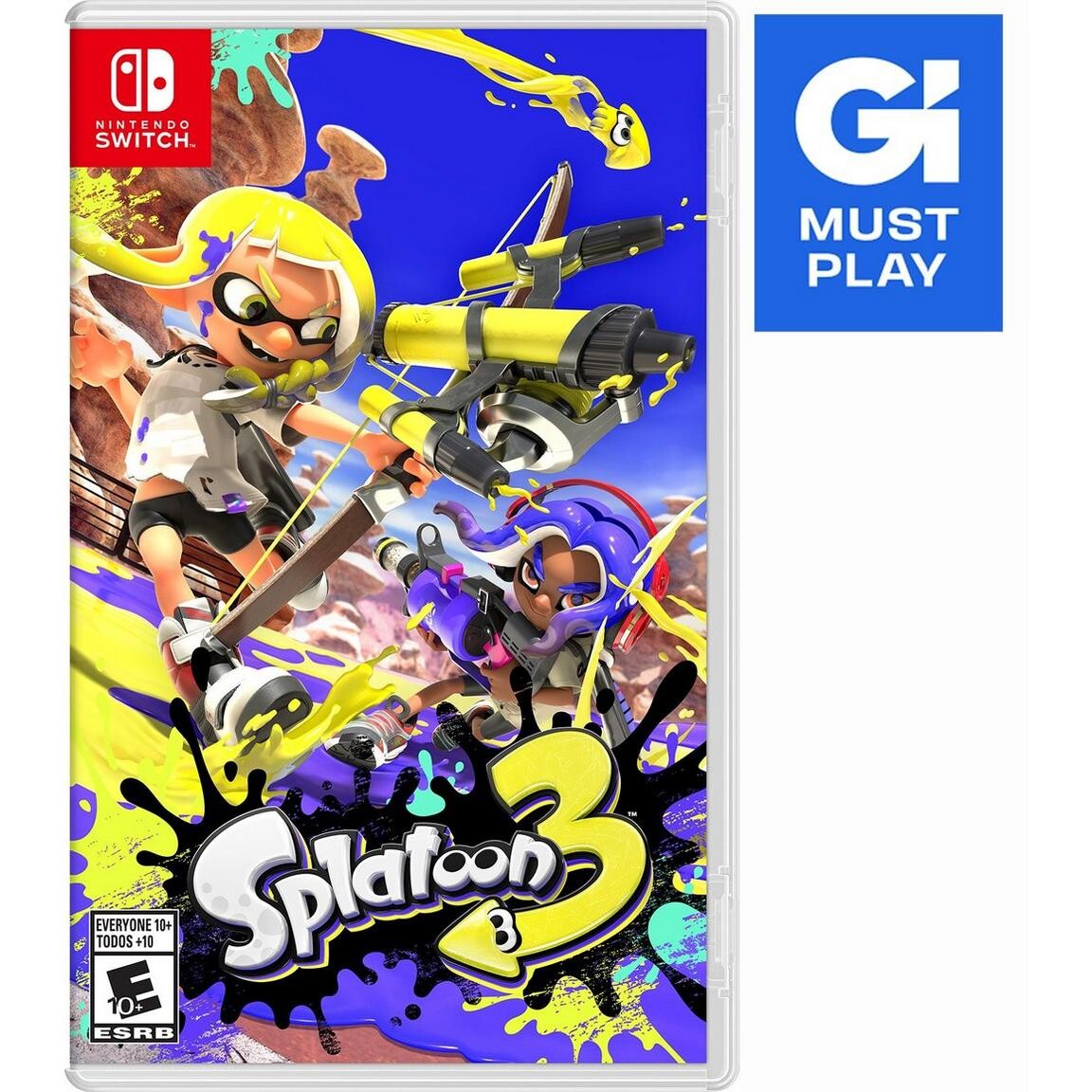 Видеоигра Splatoon 3 - Nintendo Switch
Видеоигра Splatoon 3 - Nintendo Switch