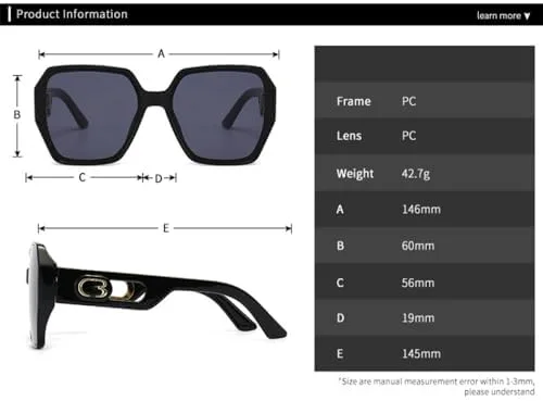 Квадратные солнцезащитные очки 2026 для женщин и мужчин. Модные солнцезащитные очки в крупной оправе. Винтажный стиль. Популярные розовые оттенки MTZJH, White Black
Квадратные солнцезащитные очки 2026 для женщин и мужчин. Модные солнцезащитные очки в крупной оправе. Винтажный стиль. Популярные розовые оттенки MTZJH, White Black