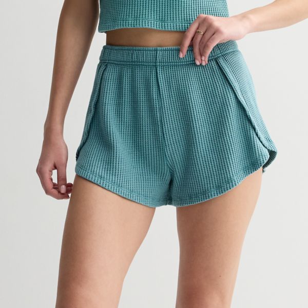 Детские высокие шорты с вафельной текстурой Dolphin So, цвет exotic teal
Детские высокие шорты с вафельной текстурой Dolphin So, цвет exotic teal