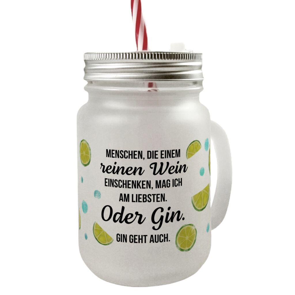 Стакан для питья Lime Mason Jar с ручкой и крышкой с надписью «Чистое вино или джин» speecheese, серый
Стакан для питья Lime Mason Jar с ручкой и крышкой с надписью «Чистое вино или джин» speecheese, серый