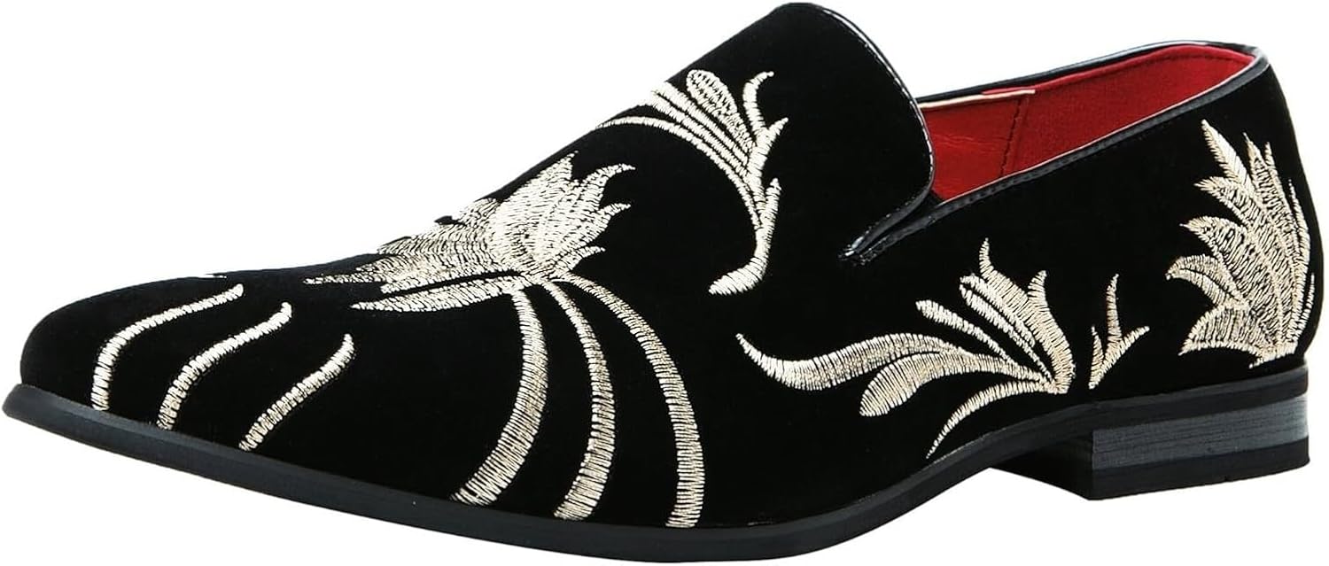 Мужские слипоны-лоферы Деловые туфли Легкие замшевые вышитые Формальные и повседневные туфли для мужчин Generic, черный
Мужские слипоны-лоферы Деловые туфли Легкие замшевые вышитые Формальные и повседневные туфли для мужчин Generic, черный