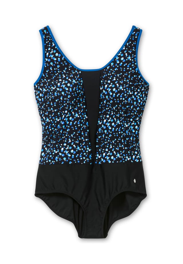 Купальник с принтом в горошек по всей поверхности Sheego, черный
Купальник с принтом в горошек по всей поверхности Sheego, черный