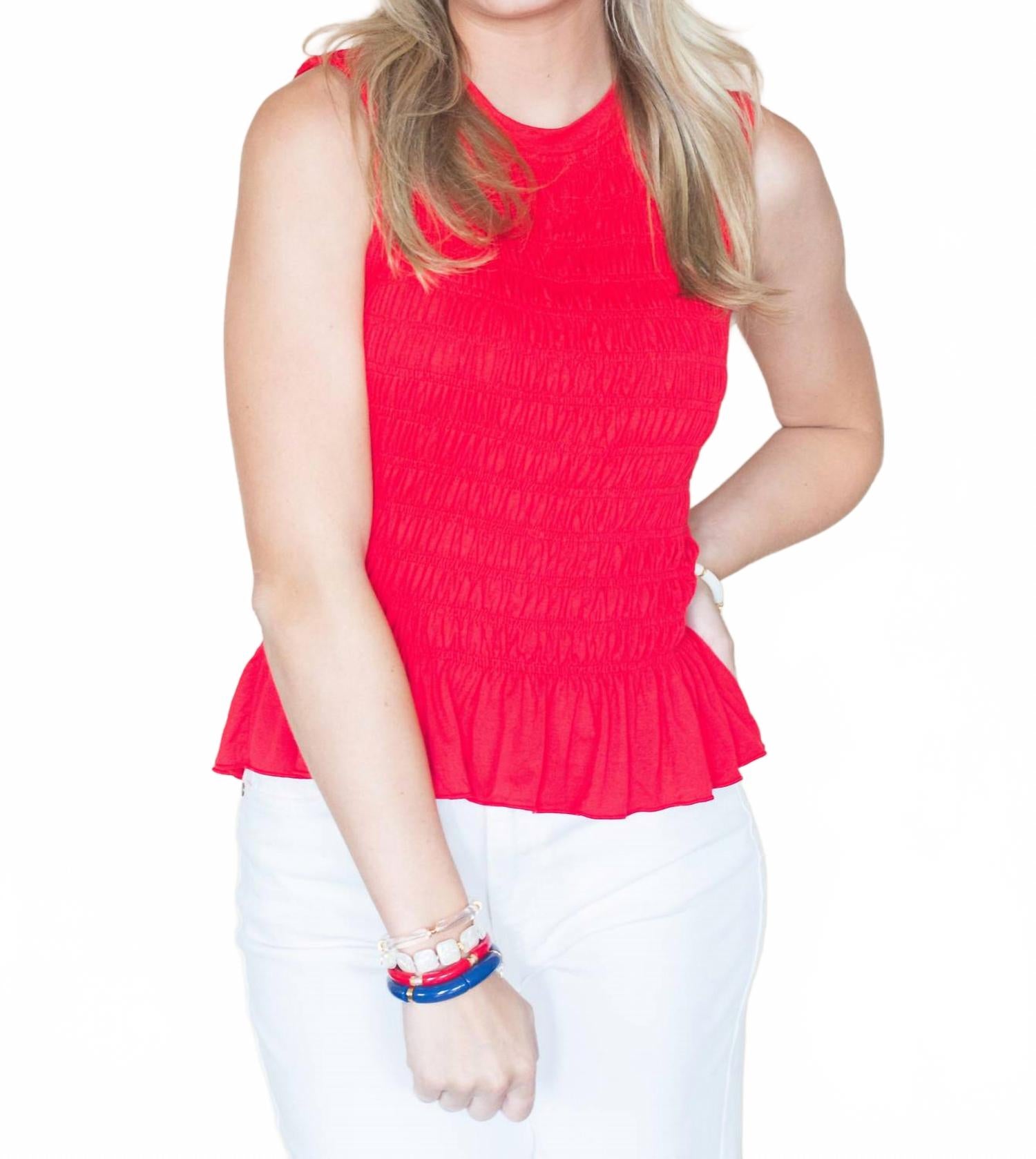 Американский бесшовный топ с пышным подолом и рукавами-фонариками в красном цвете AnnieWear
Американский бесшовный топ с пышным подолом и рукавами-фонариками в красном цвете AnnieWear