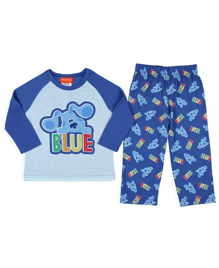 Пижамный комплект для мальчиков Toddler Boys Nickelodeon Sleep Raglan Shirt Pant Blue's Clues
Пижамный комплект для мальчиков Toddler Boys Nickelodeon Sleep Raglan Shirt Pant Blue's Clues