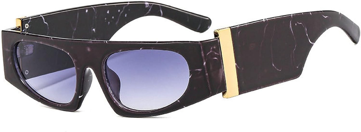 Солнцезащитные очки COTIA Retro Square для женщин с градиентным переходом цвета, модные очки для мужчин с широкими дужками, стиль «кошачий глаз», панк-очки, защита от ультрафиолета UV400, Black Grey
Солнцезащитные очки COTIA Retro Square для женщин с градиентным переходом цвета, модные очки для мужчин с широкими дужками, стиль «кошачий глаз», панк-очки, защита от ультрафиолета UV400, Black Grey