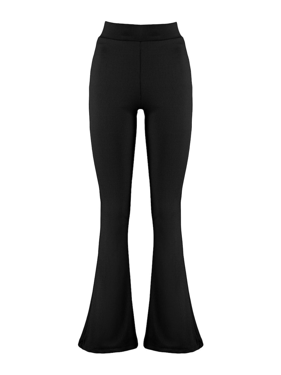 Расклешенные брюки Trendyol, черный
Расклешенные брюки Trendyol, черный