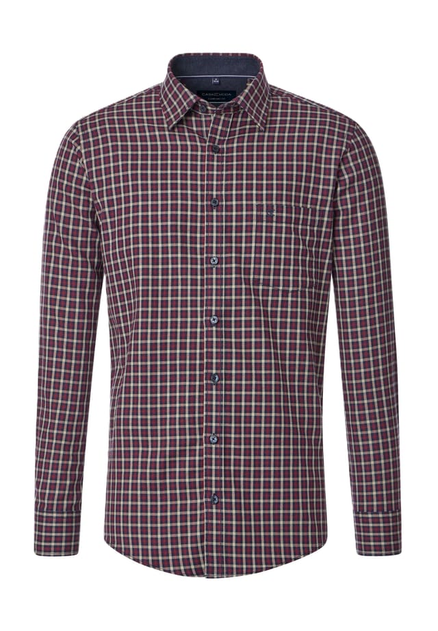 Повседневная рубашка с длинным рукавом и воротником Kent. Casamoda, красный
Повседневная рубашка с длинным рукавом и воротником Kent. Casamoda, красный