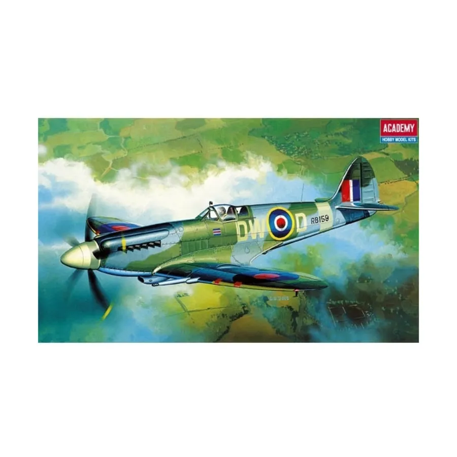 Спитфайр Mk.XIVc, WWII Aircraft (1:72) (Academy Hobby)
Спитфайр Mk.XIVc, WWII Aircraft (1:72) (Academy Hobby)