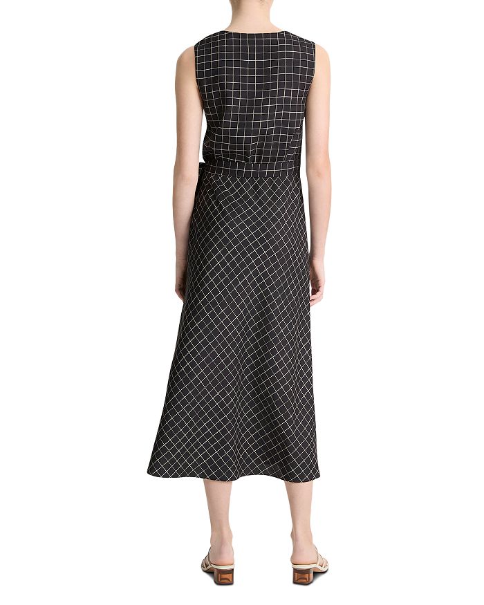 Платье без рукавов в клетку Trellis Vince, мультиколор
Платье без рукавов в клетку Trellis Vince, мультиколор