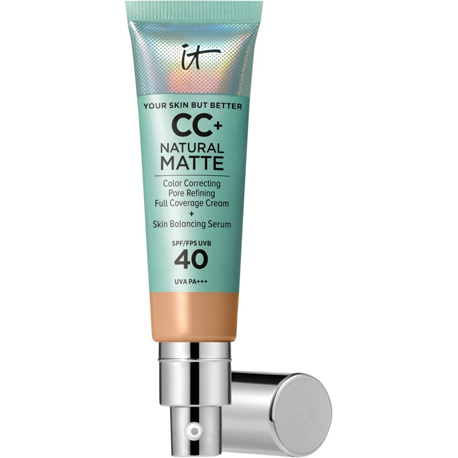 Тональная основа it Cosmetics Your Skin But Better CC+ Cream Natural Matte SPF 40, Neutral Tan / 32 ml
Тональная основа it Cosmetics Your Skin But Better CC+ Cream Natural Matte SPF 40, Neutral Tan / 32 ml
