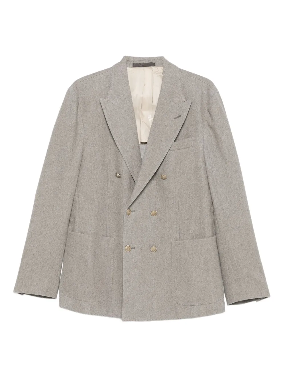 Двубортный пиджак Eleventy, серый
Двубортный пиджак Eleventy, серый