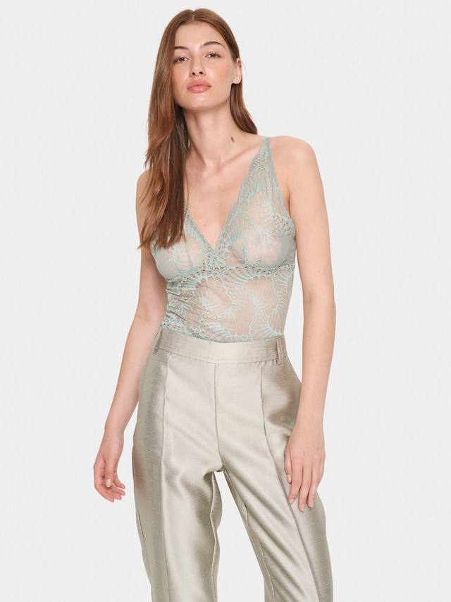 Глубокий топ с кружевом в виде ромашки Saint Tropez, цвет Blue Surf
Глубокий топ с кружевом в виде ромашки Saint Tropez, цвет Blue Surf