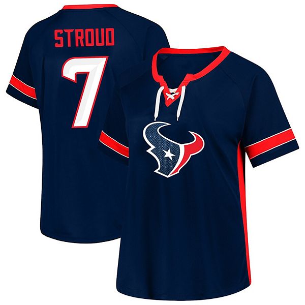 Женская футболка Houston Texans с именем и номером C J Stroud, plus size Fanatics
Женская футболка Houston Texans с именем и номером C J Stroud, plus size Fanatics