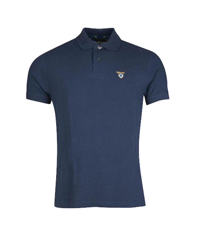 Классическая хлопковая рубашка поло Barbour, синий
Классическая хлопковая рубашка поло Barbour, синий