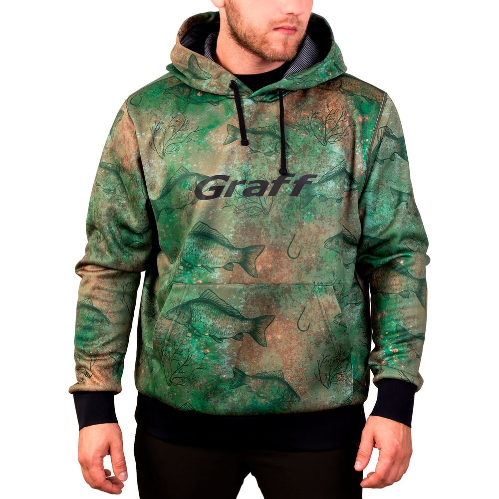 Худи Graff Carp Waterproof, зеленый
Худи Graff Carp Waterproof, зеленый