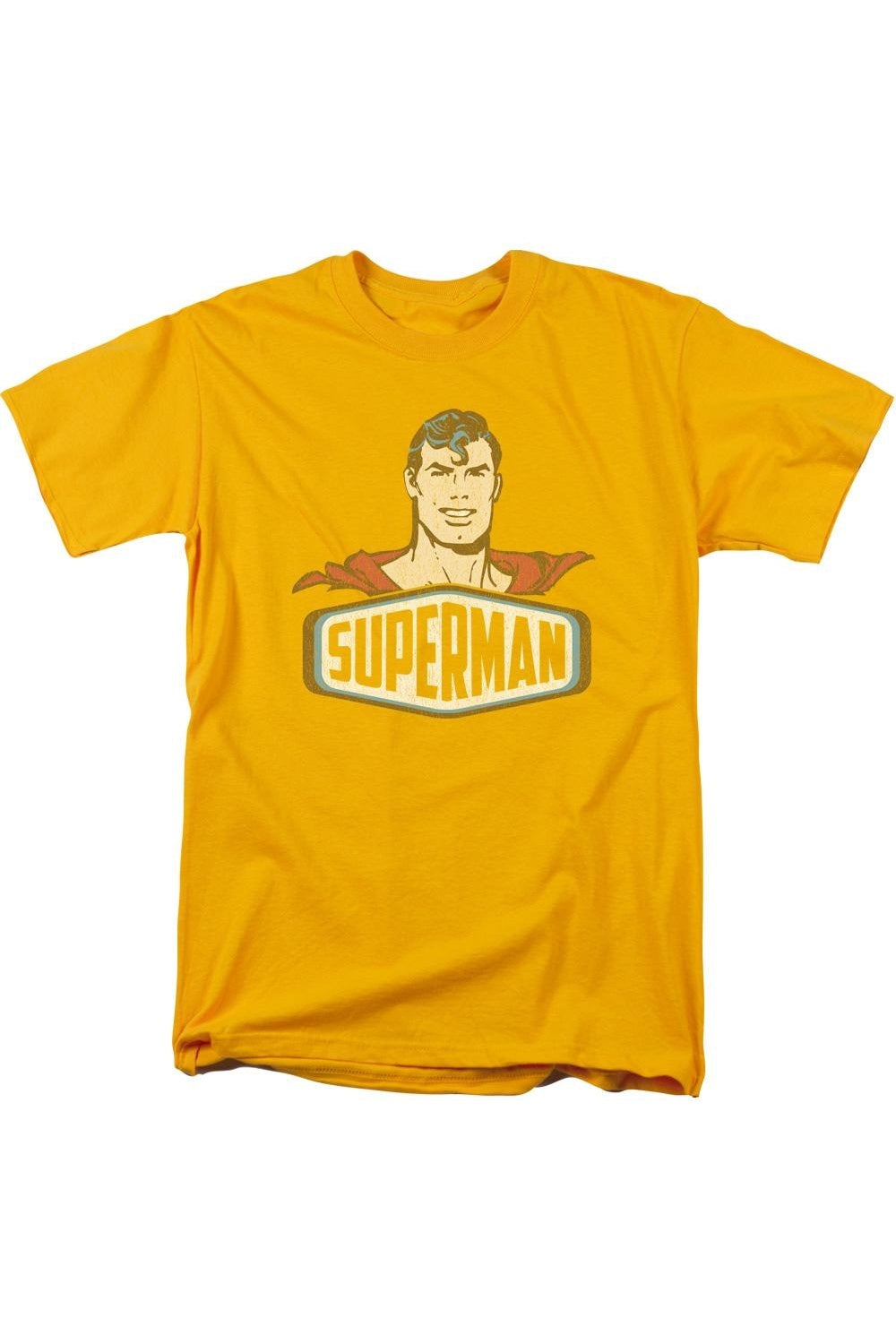Футболка с коротким рукавом для взрослых с надписью «Знак Супермена DC Comics» Gildan, золотой
Футболка с коротким рукавом для взрослых с надписью «Знак Супермена DC Comics» Gildan, золотой