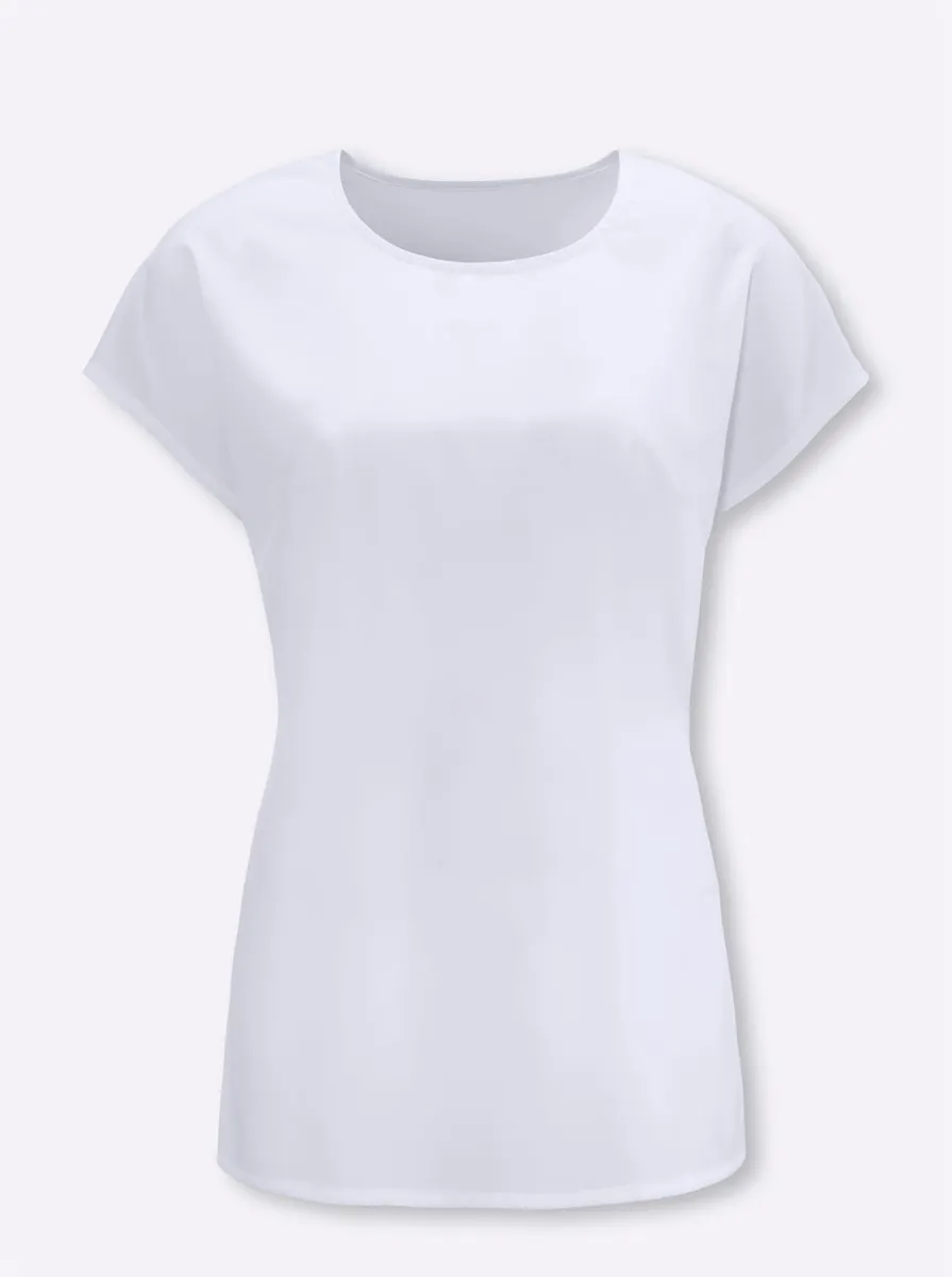 Блуза с короткими рукавами Classic Basics, белый
Блуза с короткими рукавами Classic Basics, белый