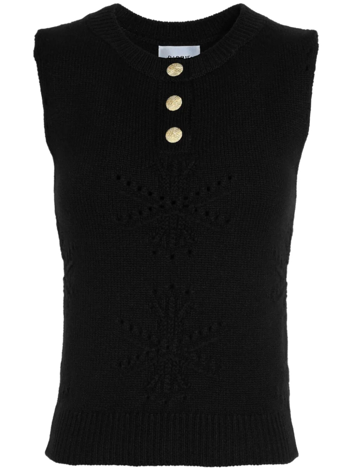 Barrie топ с узором, черный
Barrie топ с узором, черный