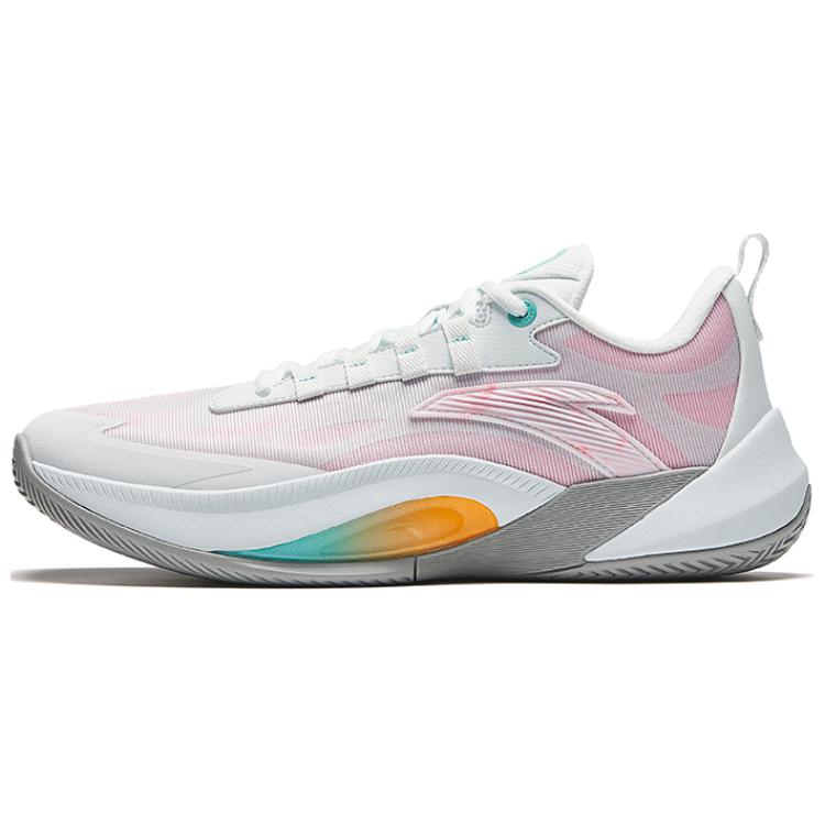 Anta Instantaneous 1 Амортизирующие Износостойкие Низкие Баскетбольные Кроссовки Мужские Бело-Розовые, Чисто Белый/Милый Розовый/Прозрачно-Голубой
Anta Instantaneous 1 Амортизирующие Износостойкие Низкие Баскетбольные Кроссовки Мужские Бело-Розовые, Чисто Белый/Милый Розовый/Прозрачно-Голубой