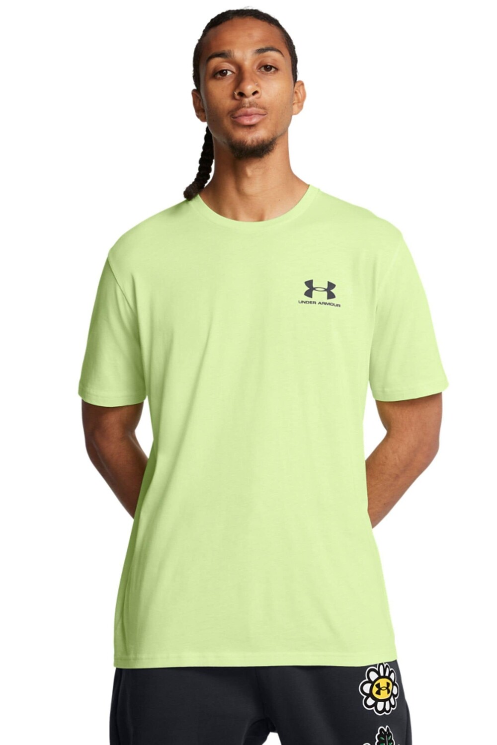 Футболка в спортивном стиле с коротким рукавом Under Armour, зеленый
Футболка в спортивном стиле с коротким рукавом Under Armour, зеленый