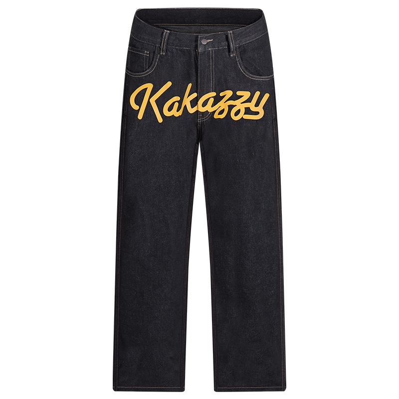 KAKAZZY Джинсы Unisex Black Moderate Straight Fit
KAKAZZY Джинсы Unisex Black Moderate Straight Fit