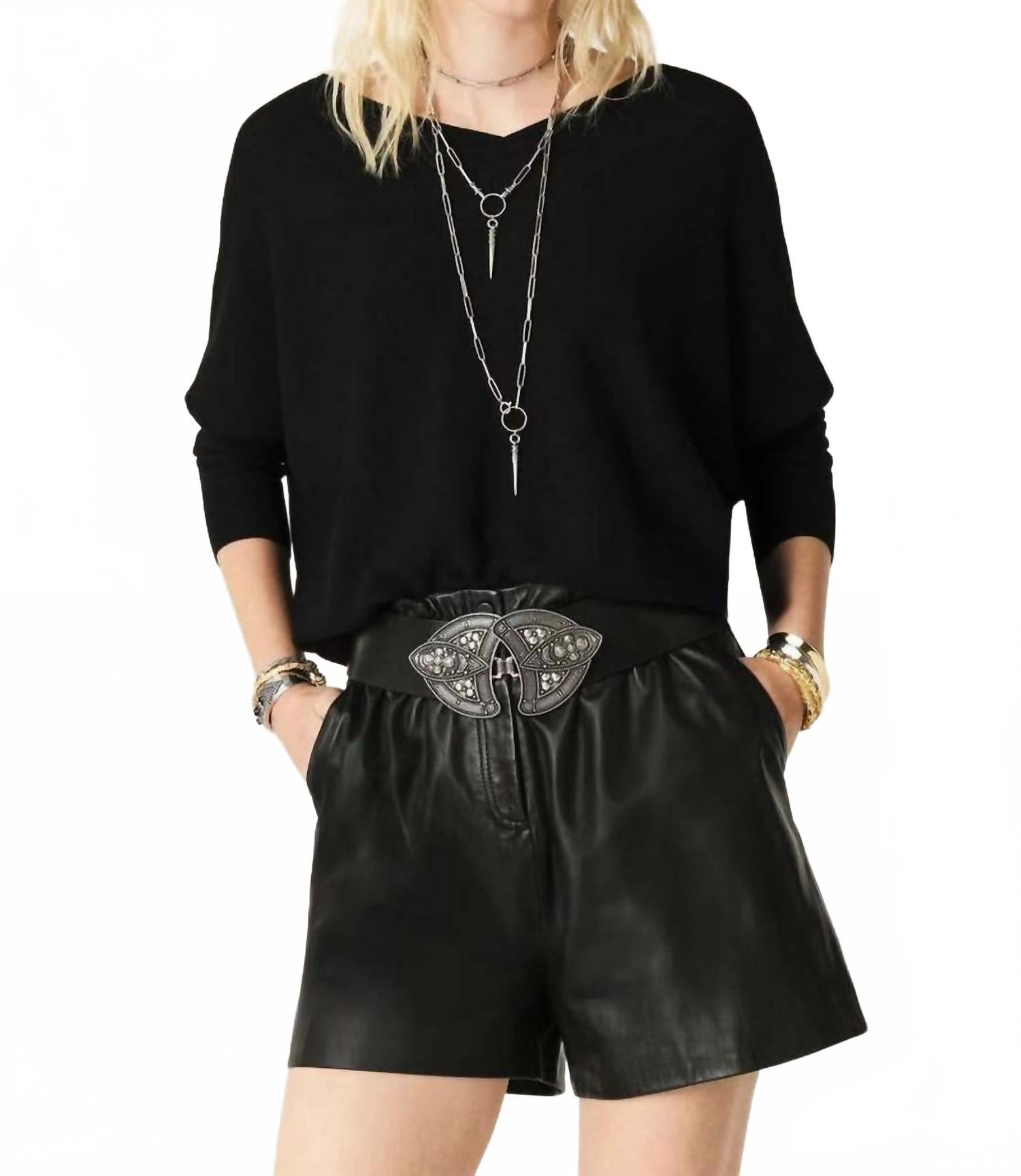 Джемпер Elsy с длинным рукавом в цвете Noir Ba&sh, Noir
Джемпер Elsy с длинным рукавом в цвете Noir Ba&sh, Noir