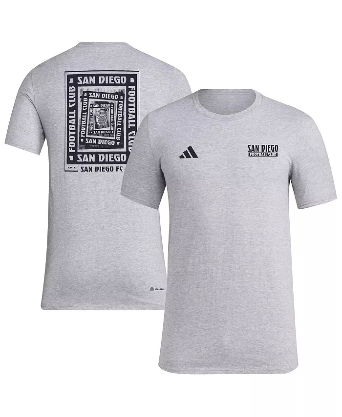 Мужская серая футболка San Diego FC Local Wrap adidas
Мужская серая футболка San Diego FC Local Wrap adidas