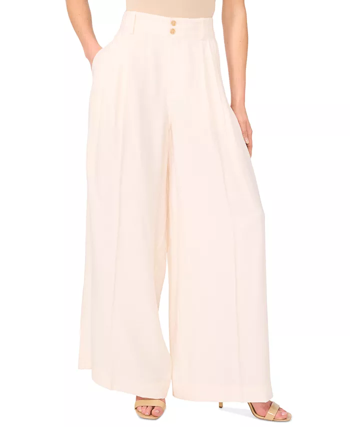 Женские брюки с высокой посадкой, плиссированные, широкие CeCe, слоновая кость/кремовый
Женские брюки с высокой посадкой, плиссированные, широкие CeCe, слоновая кость/кремовый