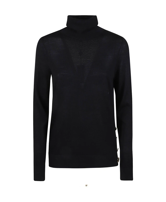 Свитер с высоким воротником Michael Kors, черный
Свитер с высоким воротником Michael Kors, черный