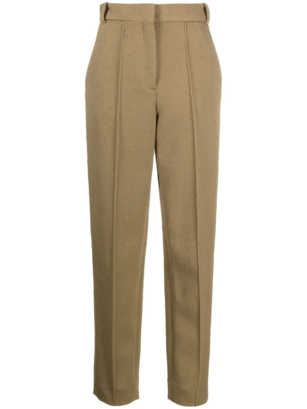 Зауженные шерстяные брюки Tory Burch, зеленый
Зауженные шерстяные брюки Tory Burch, зеленый