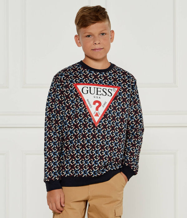 Свитер Regular fit Guess, синий
Свитер Regular fit Guess, синий
